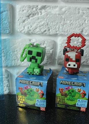 Колекційні брелоки minecraft just toys intl. майнкрафт.