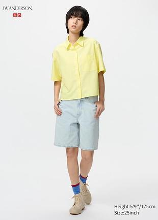 Джинсові шорти uniqlo and jw anderson