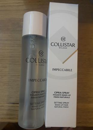Спрей-фіксатор макіяжу collistar impeccabile