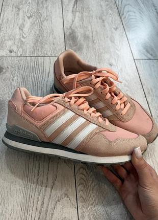 Жіночі кросівки adidas neo 10k peach/coral