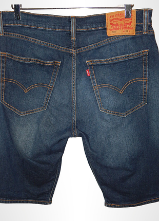 Шорты levi's 505 regular fit shorts color: dark wash. size w32/48