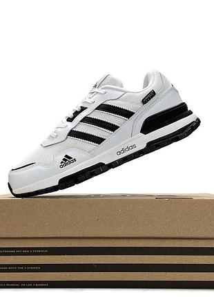 Мужские кроссовки adidas zx 700 white black