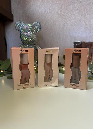 Олійка для губ gisou honey infused lip oil