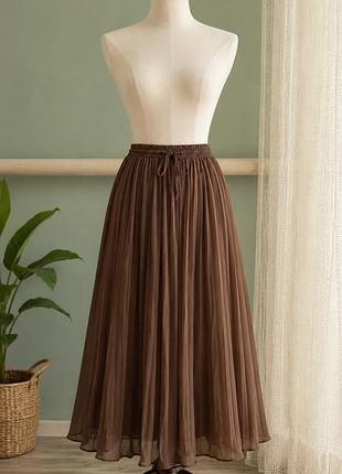 Zara woman плісировані кюлоти / спідниця-штани