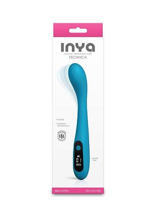 Вібратор ns novelties inya — technica — teal 3