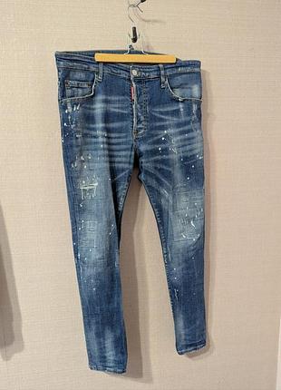 Джинси dsquared2 skater jean original italy 48 luxury denim