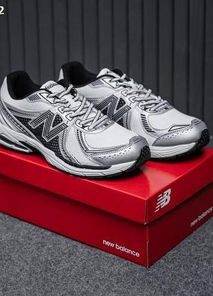 Кроссовки мужские new balance 860v2 white размеры 41 42 43 44