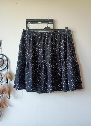 Летняя женская широкая юбка shein 2xl