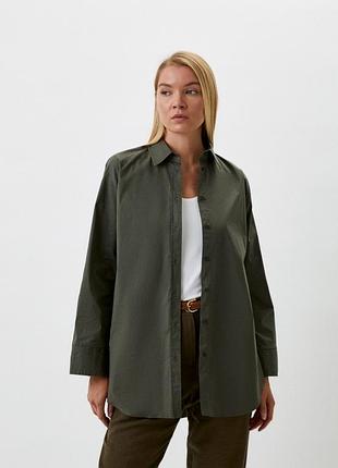 Сорочка massimo dutti хакі оригінал