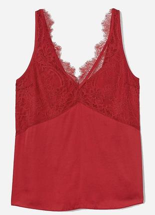 Майка женская, атласная,h &amp; m.размер m.