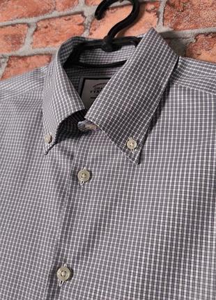 Сорочка в дрібну клітинку extra slim fit non iron charles tyrwhitt