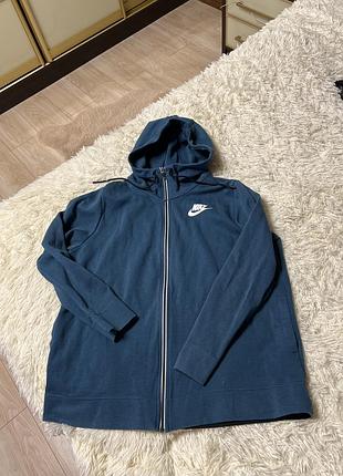 Кофта худи зипка с капюшоном nike оригинал бренд