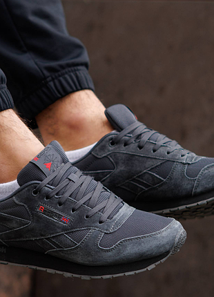 Classic leather light grey 6