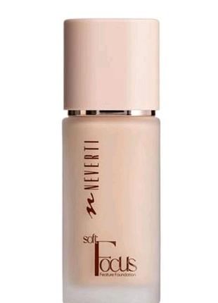 Тональная основа для лица neverti soft focus np305, 001 pinky nude, 32 мл