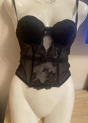 Корсет з мереживом h&m розмір 36/4 70в