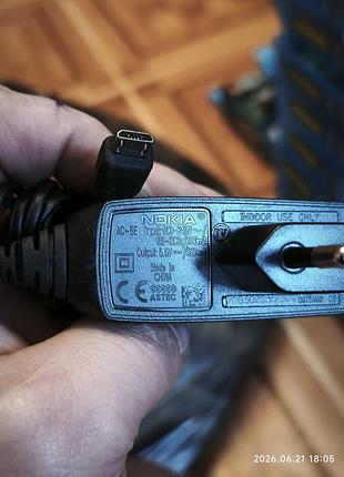 Nokia ac-6e 10шт зарядное устройство micro usb новое лот