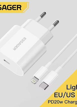 Зарядний пристрій 20w essager