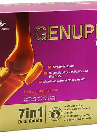 Genuphil woman в виде порционных пакетиков (саше) eva pharma. этот комплекс «7 в 1 двойном действии»