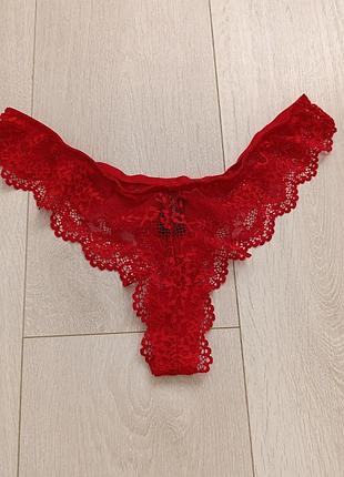 Красные трусики ажурные стринги кружевные бикини кружные танга lovehoney m 10 38 46