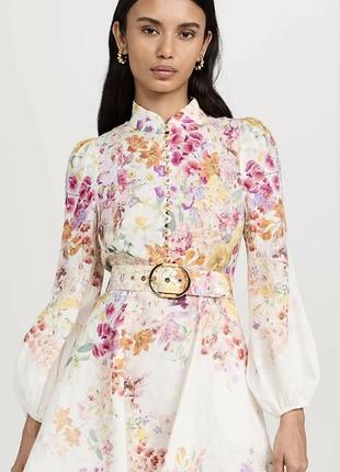 Zimmermann natura buttoned mini dress сукня платье