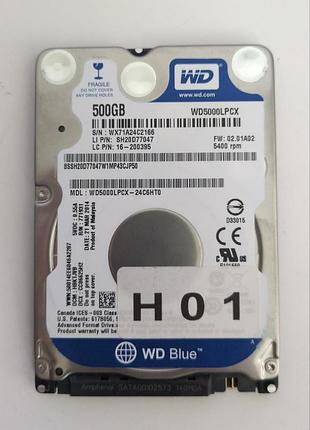 Донор hdd wd5000lpcx 24c6ht0 h01 2060-771959-000 rev a