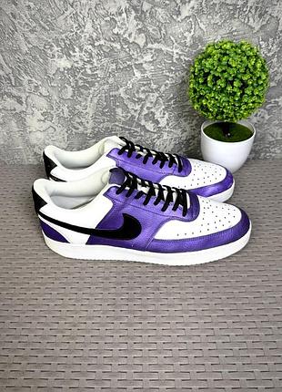 Nike court vision low кроссовки 47 размер спортивные кожаные