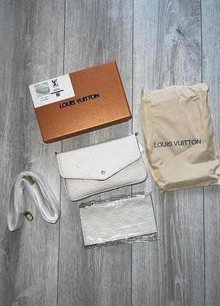 Lv felicie сумка крос боди боді
