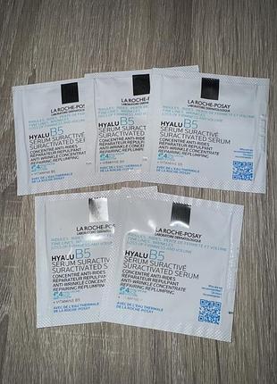 Сироватка з гіалуроновою кислотою la roche-posay hyalu b5 suractivated serum la roche-posay