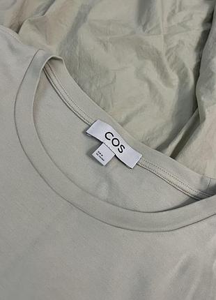 cos asymmetric mini t-shirt dress ASYMMETRIC MINI T-SHIRT DRESS - COBALT