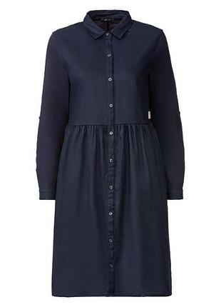 Сукня із конопляного матеріалу для жінки esmara lidl 376608 42(m) темно-синій