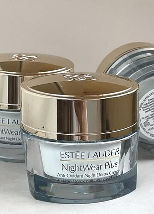 Оригінал. estee lauder nightwear plus anti-oxidant night detox cream нічний крем - детокс 30 мл