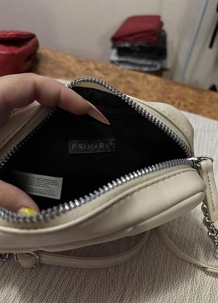 Сумочка біленька primark 4