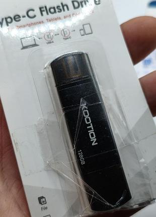 Флешка type-c / usb otg kootion 128gb u209 двухсторонняя новая