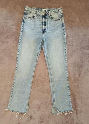 Женские джинсы zara, размер us 10,м!