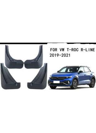Брызговики volkswagen t-roc r-line 2019-2023 / t-roc 2022 / t-roc 300tsi 2023