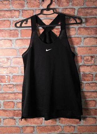 Майка спортивна жіноча в сіточку nike dri fit