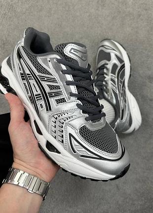 Р.41-46 кроссовки asics gel kayano 14 white silver артикул 0905