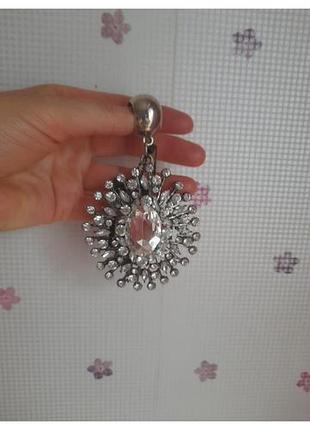 Кільце на хустину, кулон. flame jewellery. нове