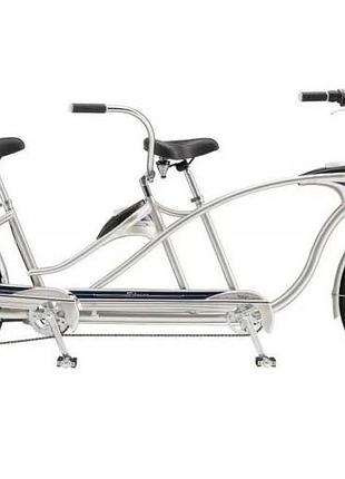 Велосипед 26" schwinn tango tandem сірий б/у