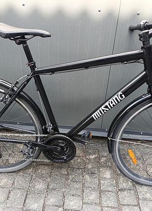 Велосипед mustang 28" alu, чорнийб/у