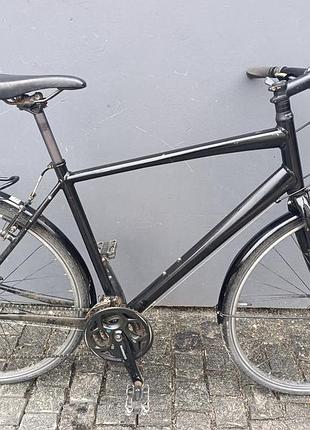 Велосипед specialized 28" рама alu, 24 скорости, черный б/у