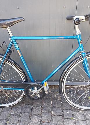 Велосипед smith 27" рама стальна, 7 швидкостей, синій б/у
