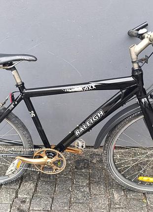 Велосипед raleigh 26" sram s7, рама алюміній, чорний б/у