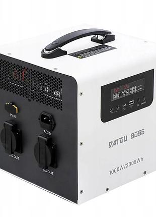 Портативная зарядная станция datouboss jc-1020 1000 вт 2009.6 вт*ч lifepo4, ups, mppt, 230 в