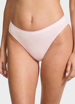Женские трусики victoria’s secret (34312955164343) seamless bikini panty xl розовые