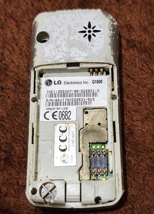 Lg g1800 без акб 5