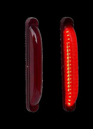 Ліхтар габарит на кабіну універсальний червоний led -24 v