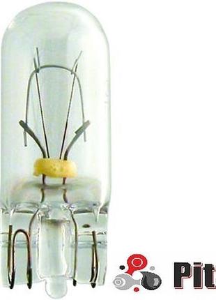 Лампа освітлення 24v w5w w2.1x9.5d безцокольна