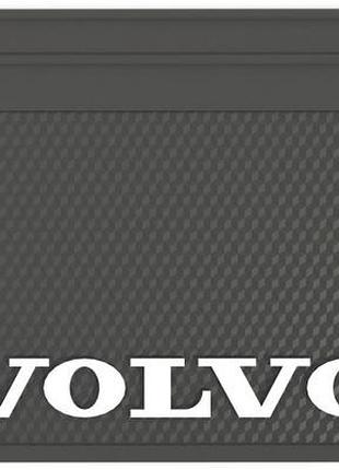 Бризговик з написом volvo 650x400mm чорний випуклий 3d 1шт