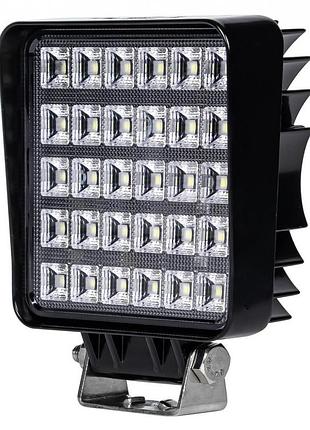 Фара робоча led на 30 діодів 12-24v алюмінієвий корпус 111x111mm